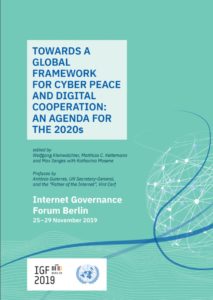 TOWARDS A GLOBAL FRAMEWORK FOR CYBER ​​PEACE AND DIGITAL COOPERATION
